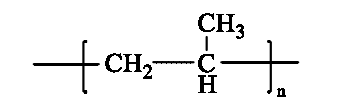 圖1.1  聚丙烯纖維的化學(xué)結(jié)構(gòu) 